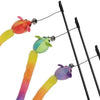 Savvy Tabby Savvy Tabby Rainbow Tail Wand Display Cat Toy