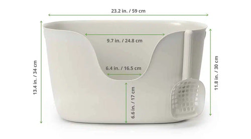 Catit LOO Litter Box with Scoop