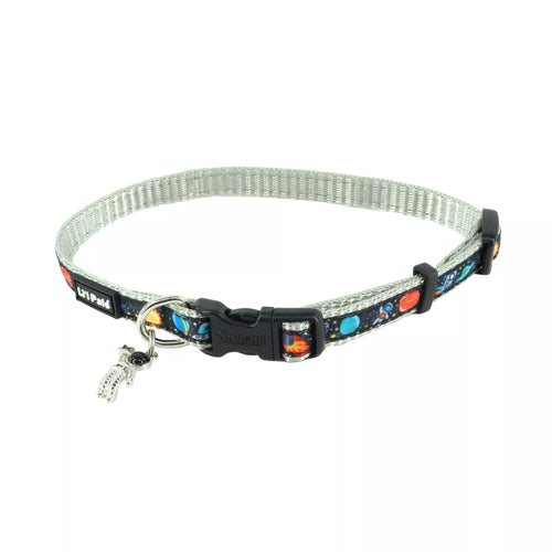 Coastal Pet Products Li'l Pals by Coastal Charming Ribbon Overlay Dog Collar